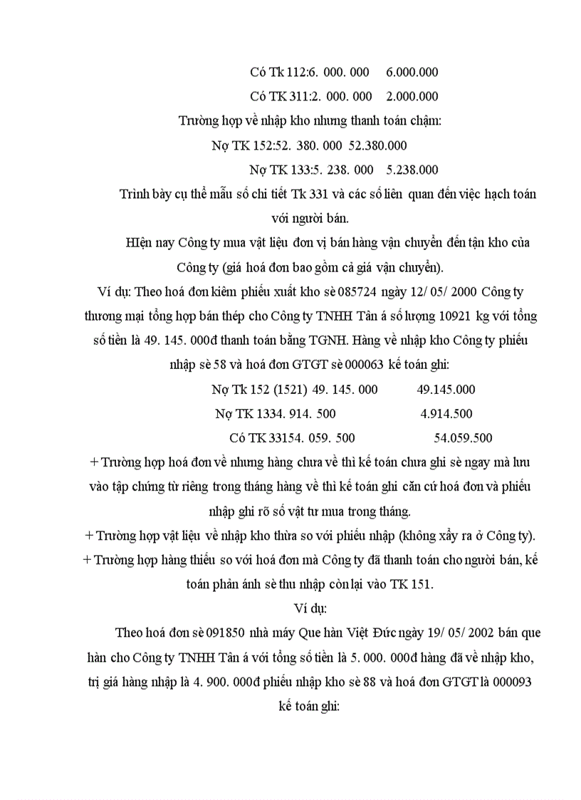 image for page Kế toán vật liệu tại công ty Bê tông và xây dựng Thịnh Liệt