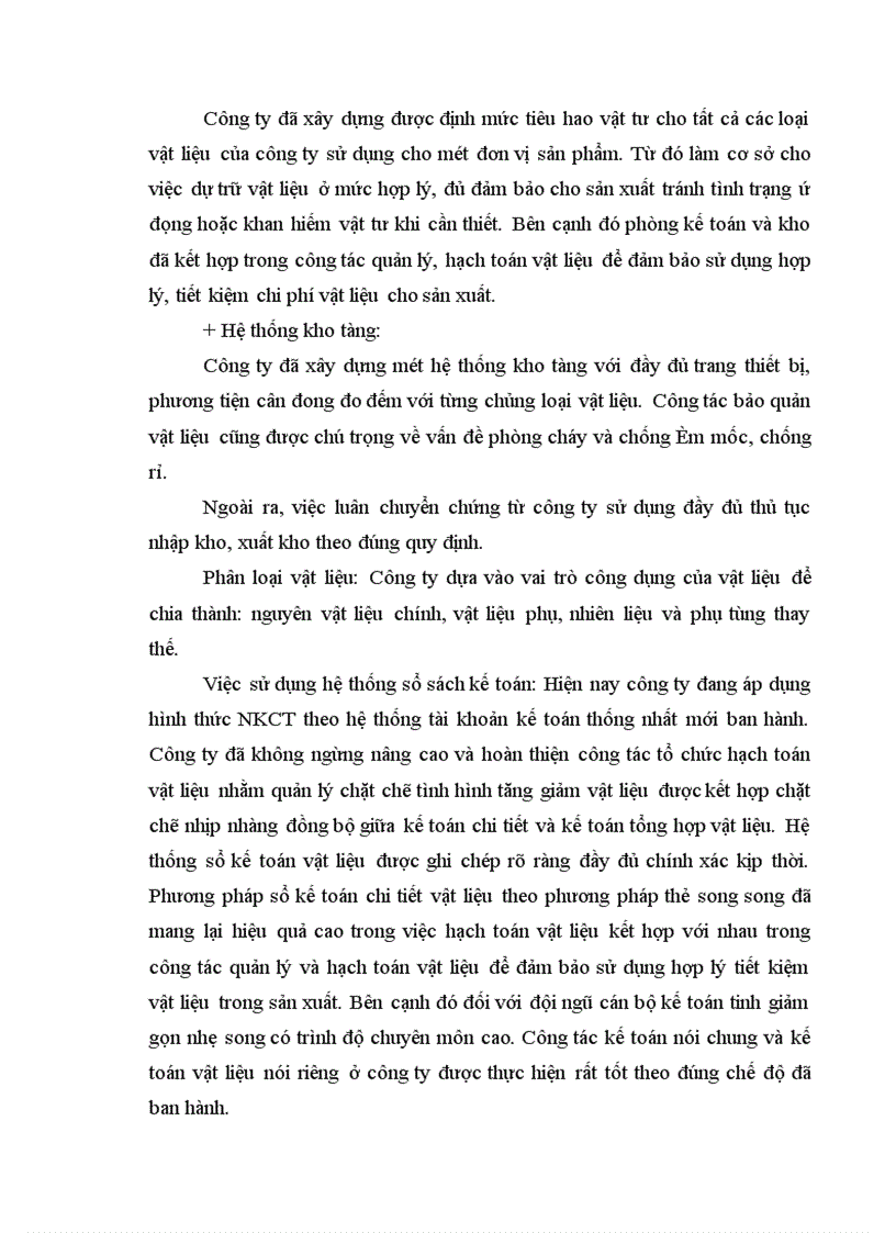 image for page Kế toán vật liệu tại công ty Bê tông và xây dựng Thịnh Liệt