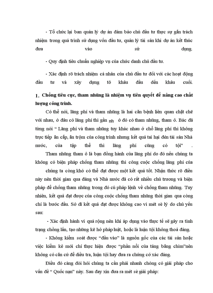 image for page Một số giải pháp chống lãng phí thất thoát vốn đầu tư XDCB