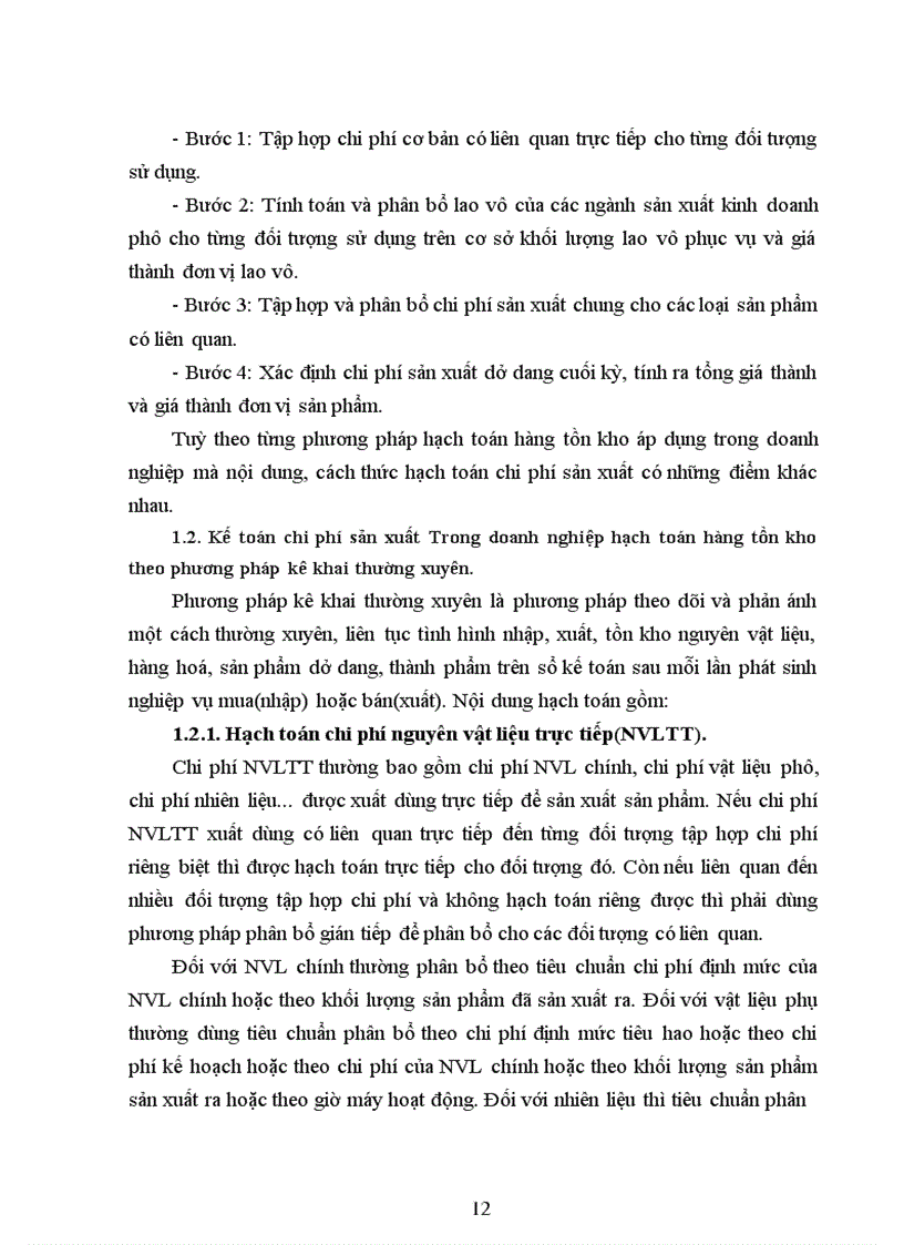 image for page Kế toán chi phí sản xuất và tính giá thành sản phẩm tại Công ty thiết bị lạnh Long Biên