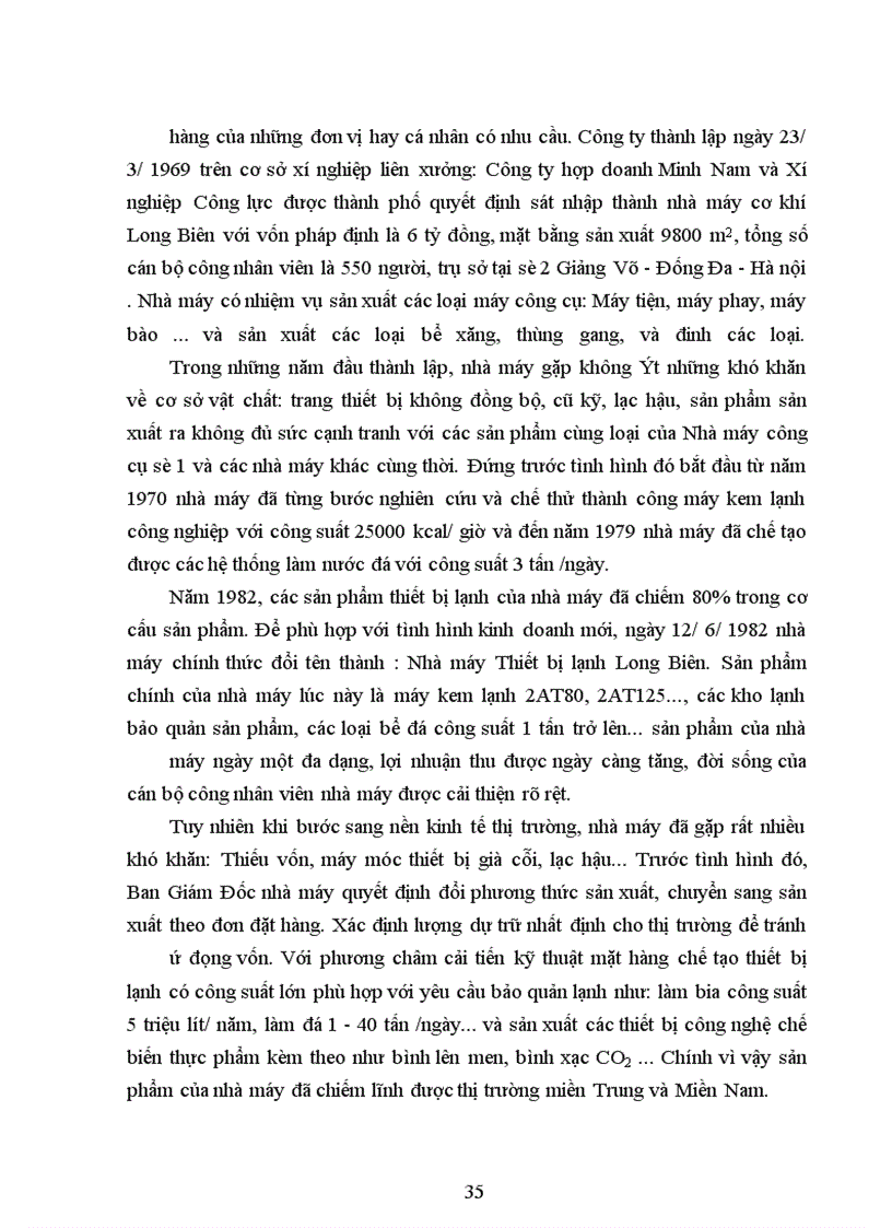 image for page Kế toán chi phí sản xuất và tính giá thành sản phẩm tại Công ty thiết bị lạnh Long Biên