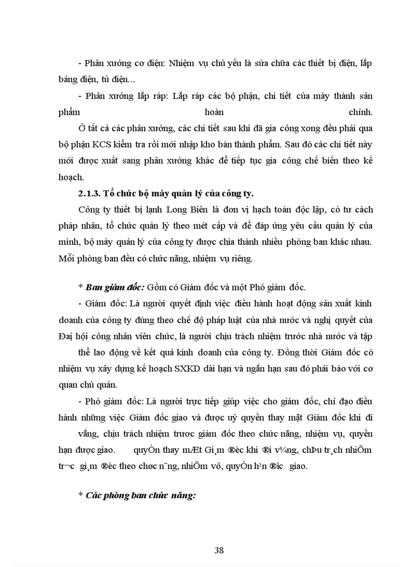 image for page Kế toán chi phí sản xuất và tính giá thành sản phẩm tại Công ty thiết bị lạnh Long Biên