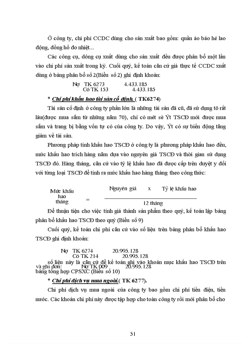 image for page Kế toán chi phí sản xuất và tính giá thành sản phẩm tại Công ty thiết bị lạnh Long Biên