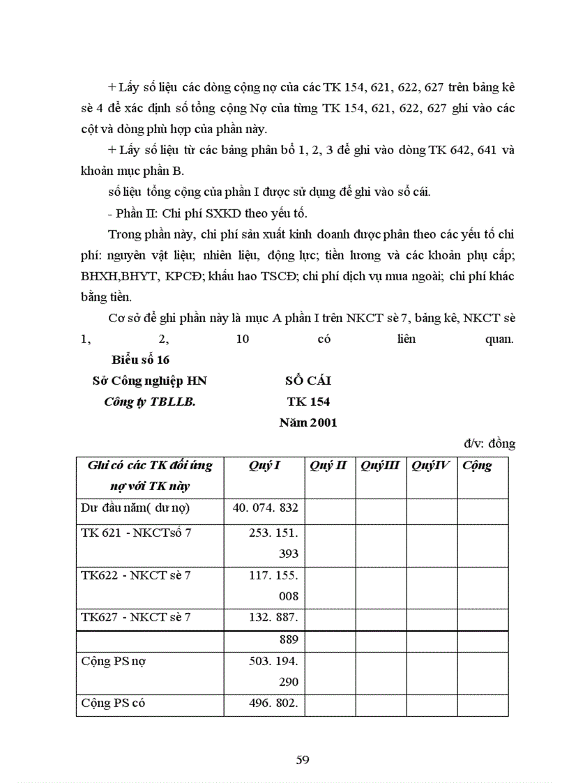 image for page Kế toán chi phí sản xuất và tính giá thành sản phẩm tại Công ty thiết bị lạnh Long Biên