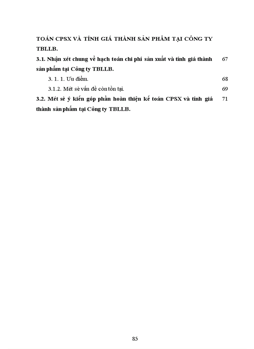 image for page Kế toán chi phí sản xuất và tính giá thành sản phẩm tại Công ty thiết bị lạnh Long Biên