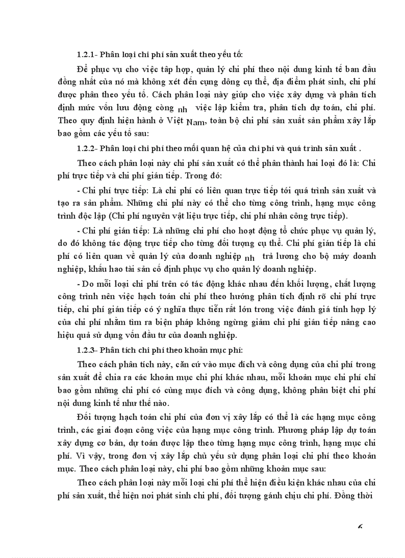 image for page Hoàn thiện công tác kế toán chi phí sản xuất và tính giá thành sản phẩm trong công ty xây dựng số 19 thuộc Tổng công ty xây dựng và phát triển hạ tầng