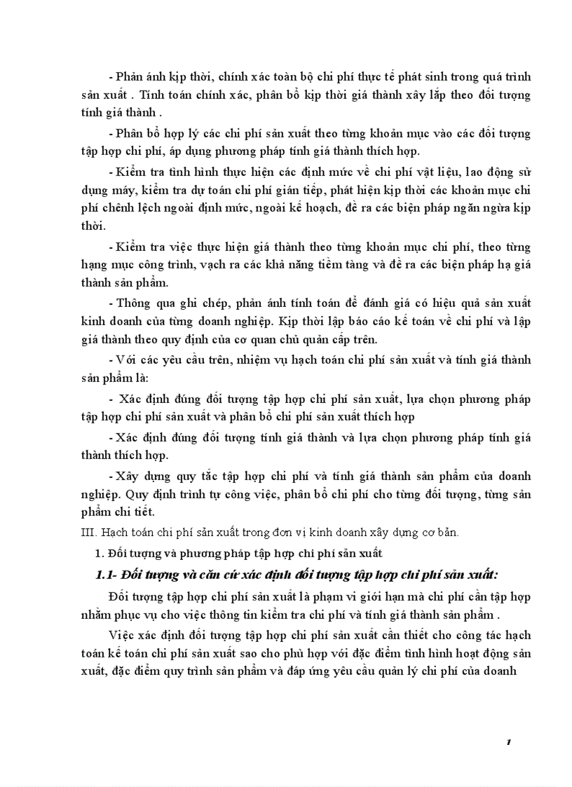 image for page Hoàn thiện công tác kế toán chi phí sản xuất và tính giá thành sản phẩm trong công ty xây dựng số 19 thuộc Tổng công ty xây dựng và phát triển hạ tầng