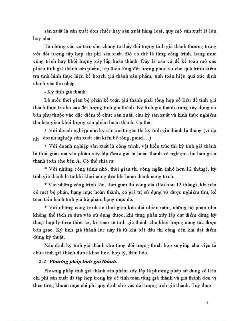 image for page Hoàn thiện công tác kế toán chi phí sản xuất và tính giá thành sản phẩm trong công ty xây dựng số 19 thuộc Tổng công ty xây dựng và phát triển hạ tầng