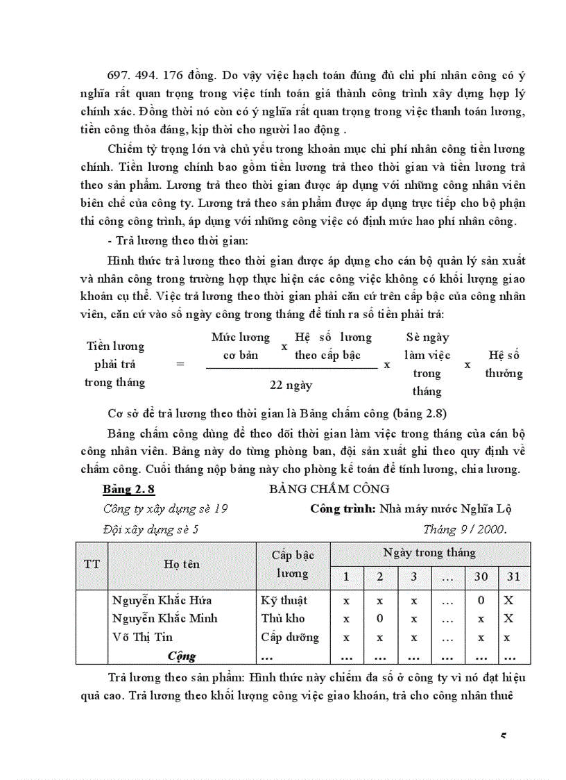 image for page Hoàn thiện công tác kế toán chi phí sản xuất và tính giá thành sản phẩm trong công ty xây dựng số 19 thuộc Tổng công ty xây dựng và phát triển hạ tầng