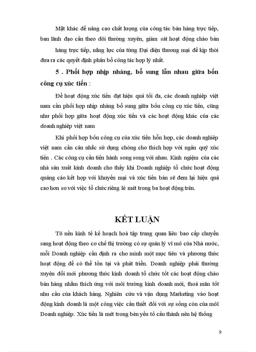 image for page Các biện pháp xúc tiến thương mại trong các doanh nghiệp ở viêt nam