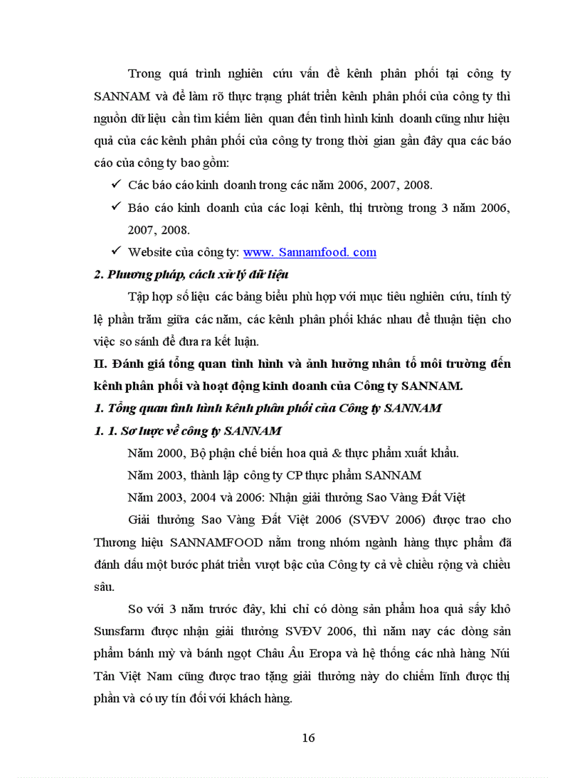 image for page Hoàn thiện kênh phân phối xuất khẩu sang thị trường đài loan của công ty SANNAM