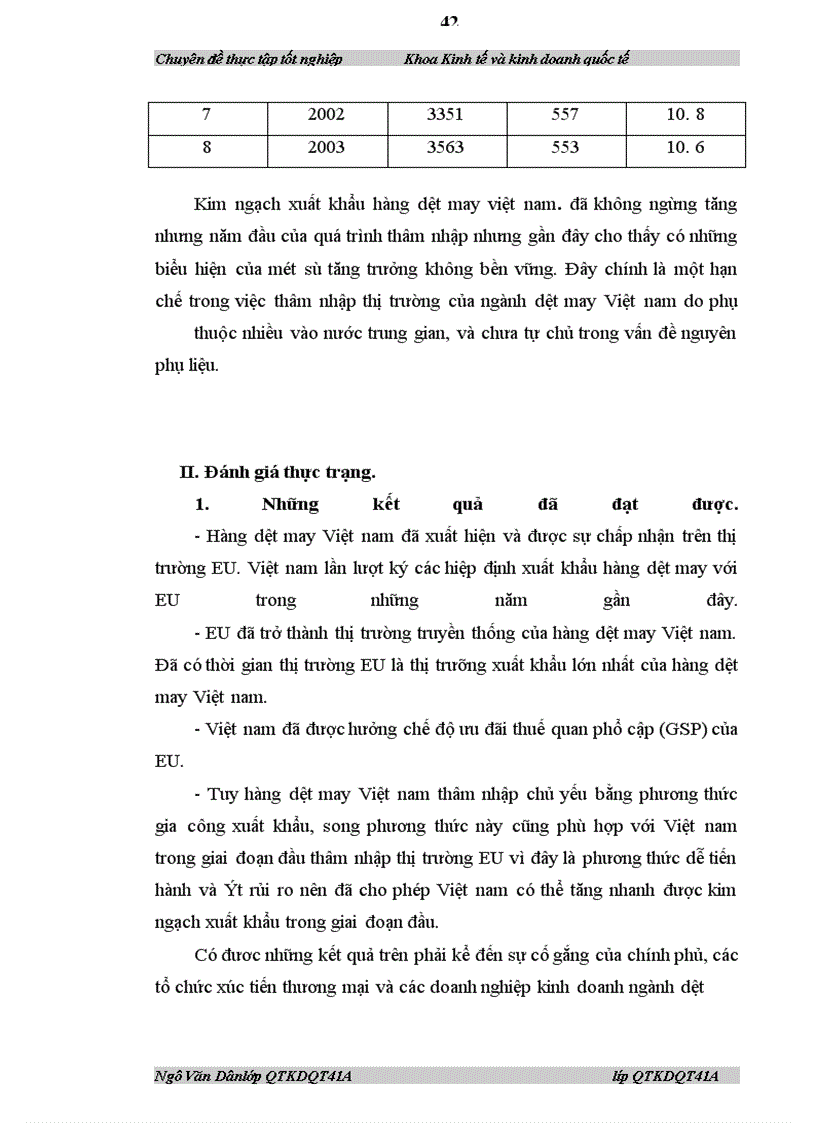 image for page Khả năng thâm nhập hàng dệt may Việt nam vào thị trường EU- thực trạng và giải pháp