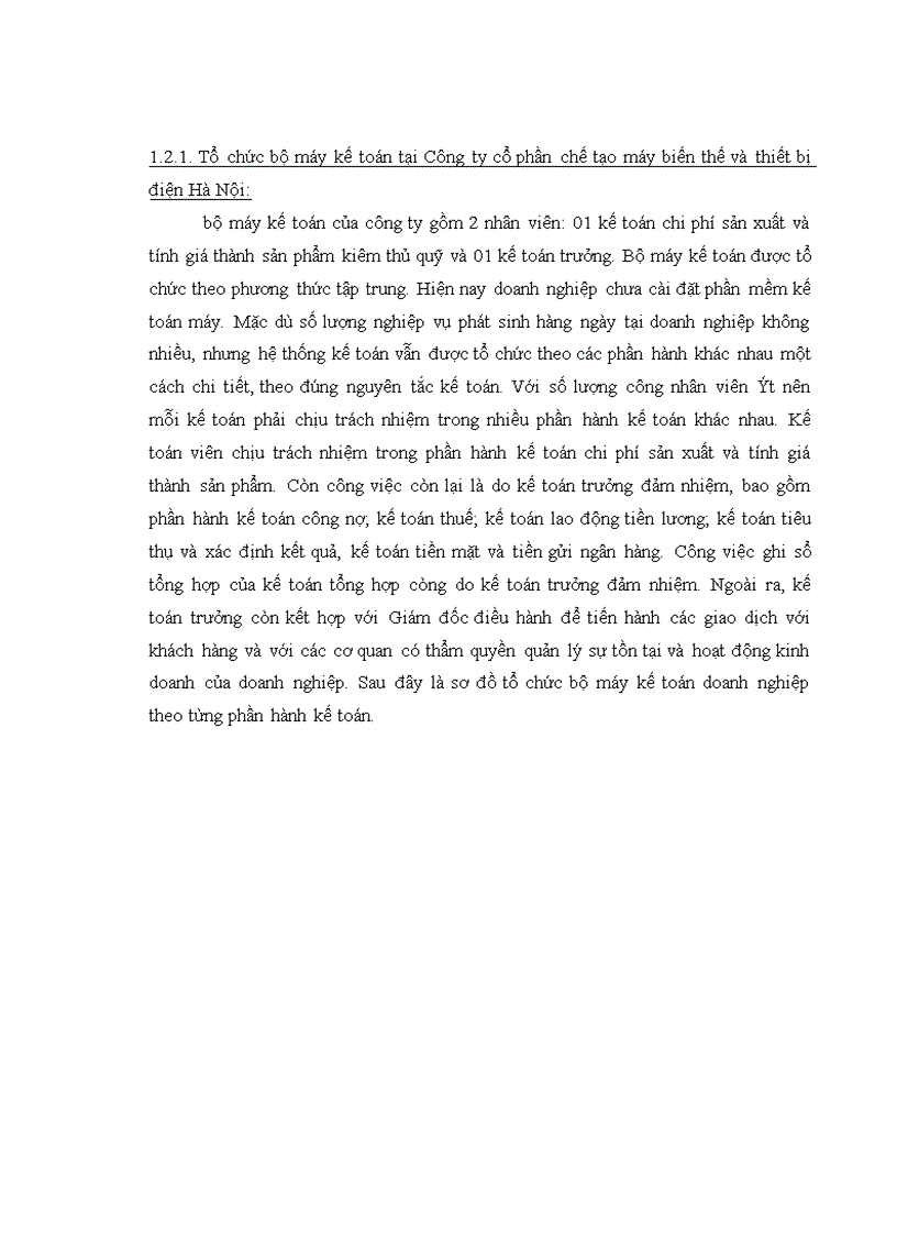 image for page Hoàn thiện công tác kế toán nguyên vật liệu tại Công ty cổ phần chế tạo biến thế và thiết bị điện Hà Nội