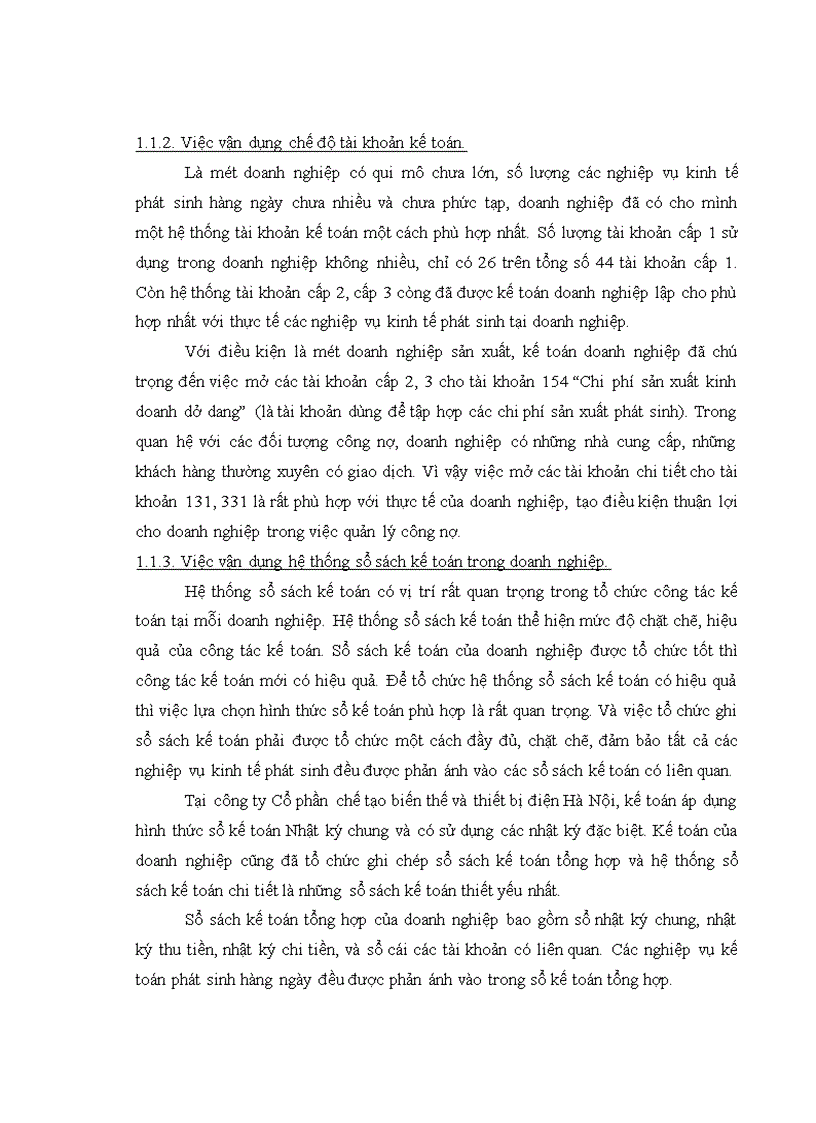 image for page Hoàn thiện công tác kế toán nguyên vật liệu tại Công ty cổ phần chế tạo biến thế và thiết bị điện Hà Nội