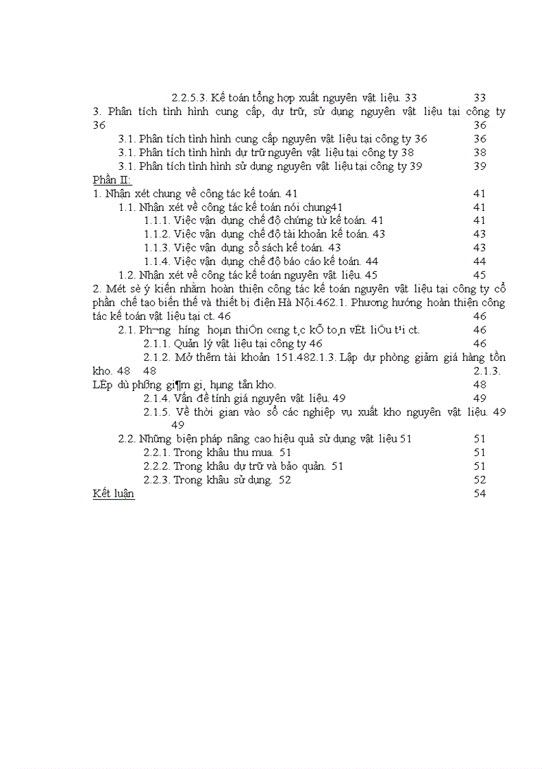 image for page Hoàn thiện công tác kế toán nguyên vật liệu tại Công ty cổ phần chế tạo biến thế và thiết bị điện Hà Nội