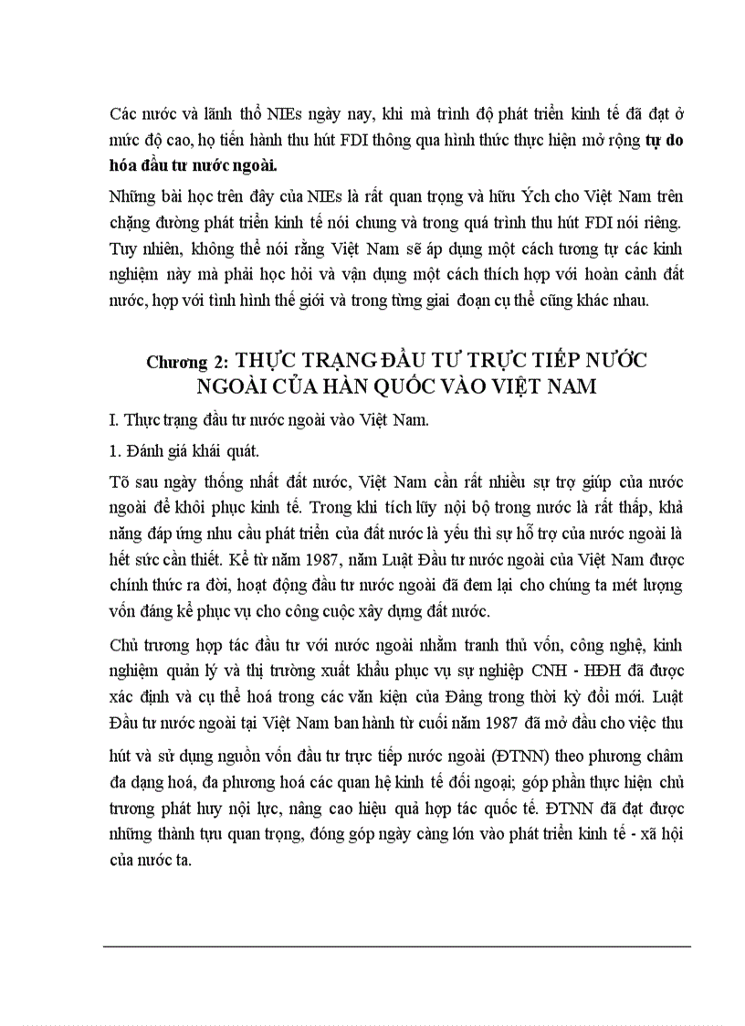 image for page Đầu tư trực tiếp nước ngoài của Nies vào Việt Nam Giáo viên hướng dẫn