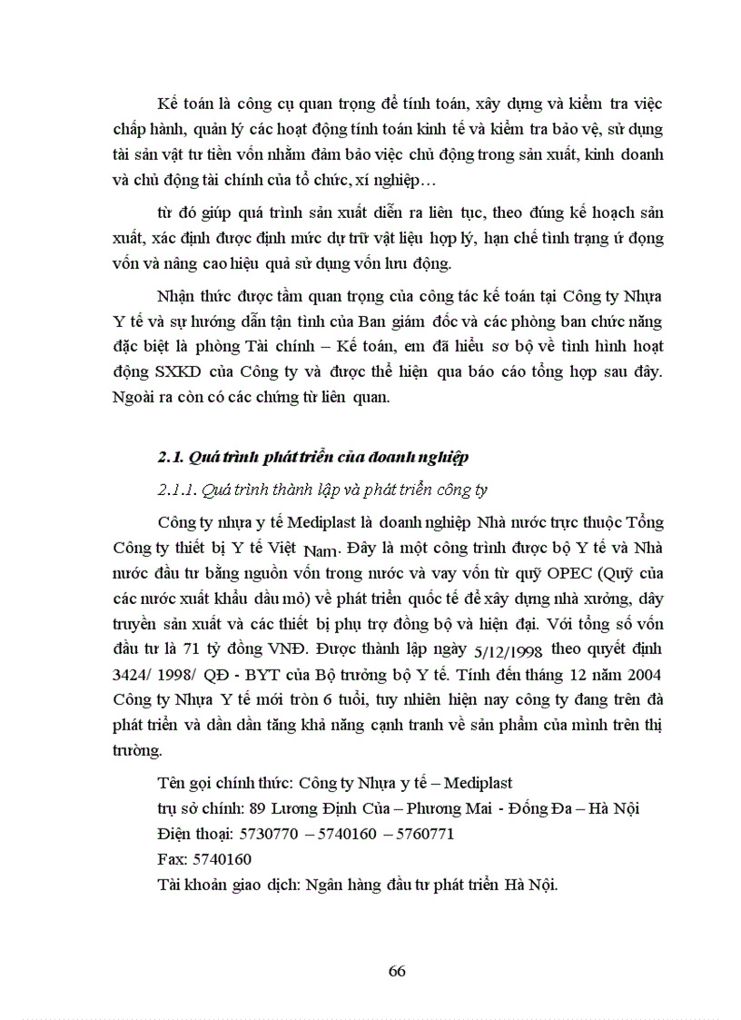 image for page Kế toán nguyên liệu, vật liệu và công cụ dụng cụ tại công ty Nhựa y tế – Tổng công ty thiết bị nhựa y tế Việt Nam