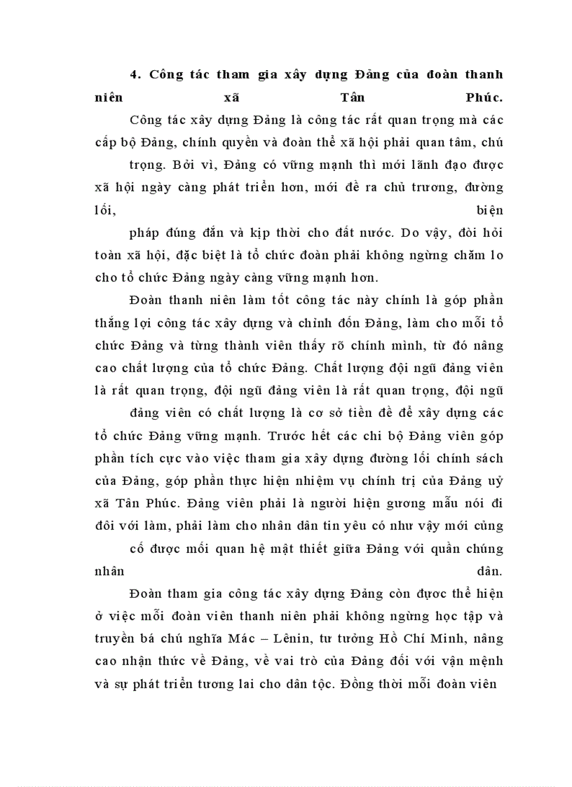 image for page Đoàn thanh niên Cộng sản Hồ Chí Minh xã Tân Phúc – huyện Lang Chánh – tỉnh Thanh Hóa với công tác tham gia xây dựng Đảng