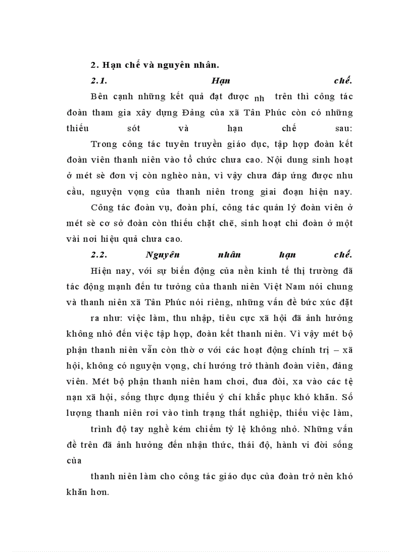 image for page Đoàn thanh niên Cộng sản Hồ Chí Minh xã Tân Phúc – huyện Lang Chánh – tỉnh Thanh Hóa với công tác tham gia xây dựng Đảng