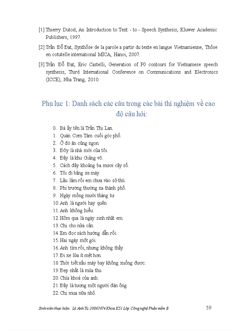 image for page Đề xuất mô hình cao độ của câu hỏi trong tổng hợp tiếng nói