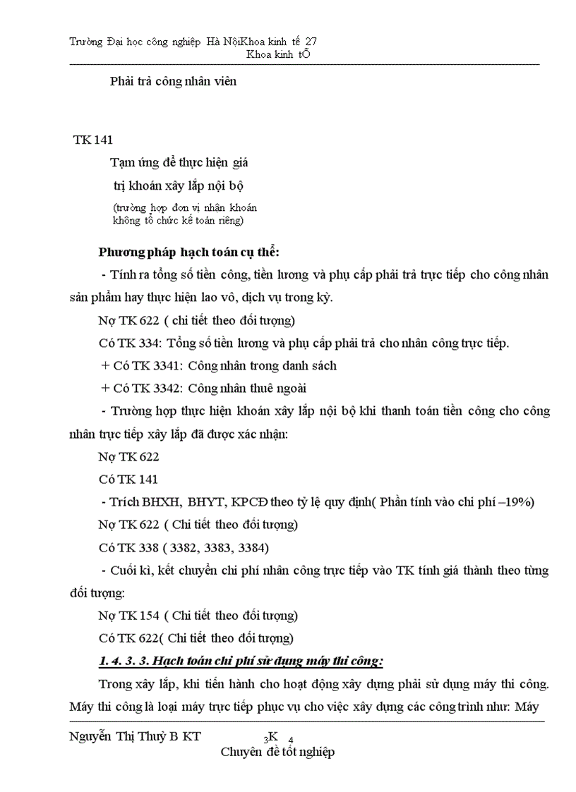 image for page Hoàn thiện công tác hạch toán chi phí sản xuất và tính giá thành sản phẩm xây lắp tại công ty cổ phần xây dựng CTGT 810