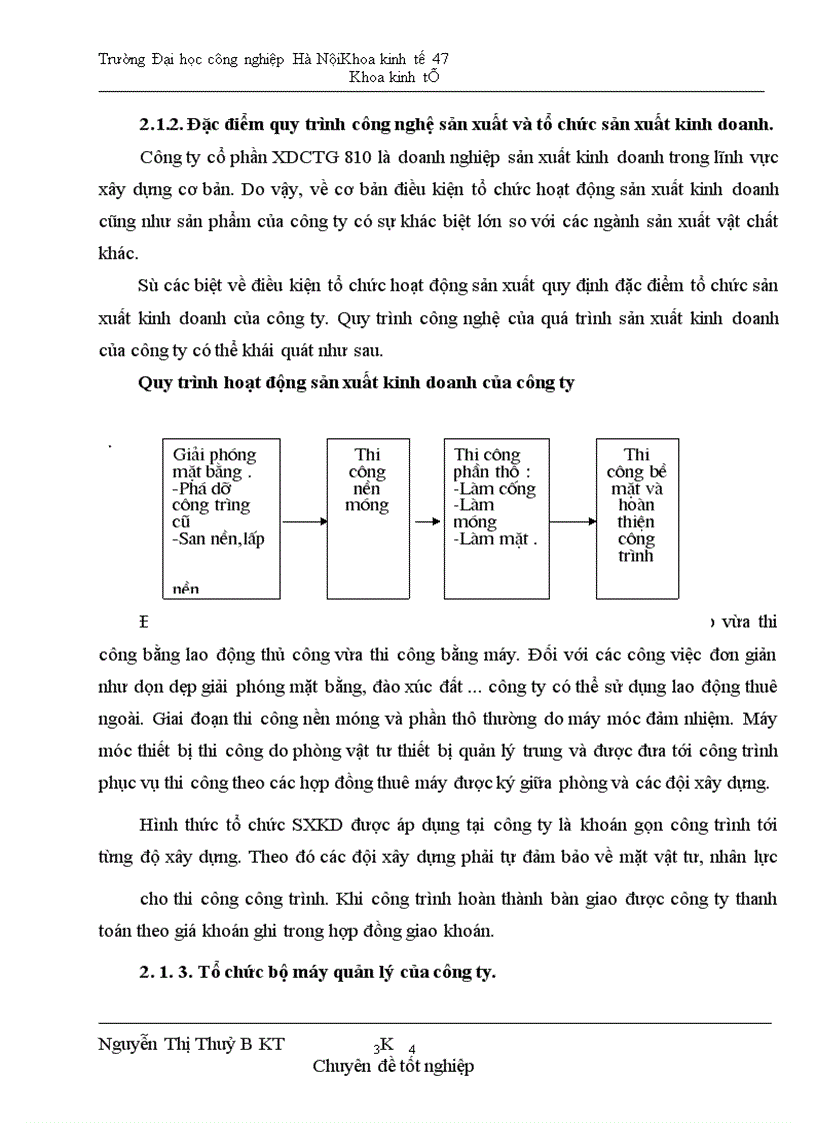 image for page Hoàn thiện công tác hạch toán chi phí sản xuất và tính giá thành sản phẩm xây lắp tại công ty cổ phần xây dựng CTGT 810