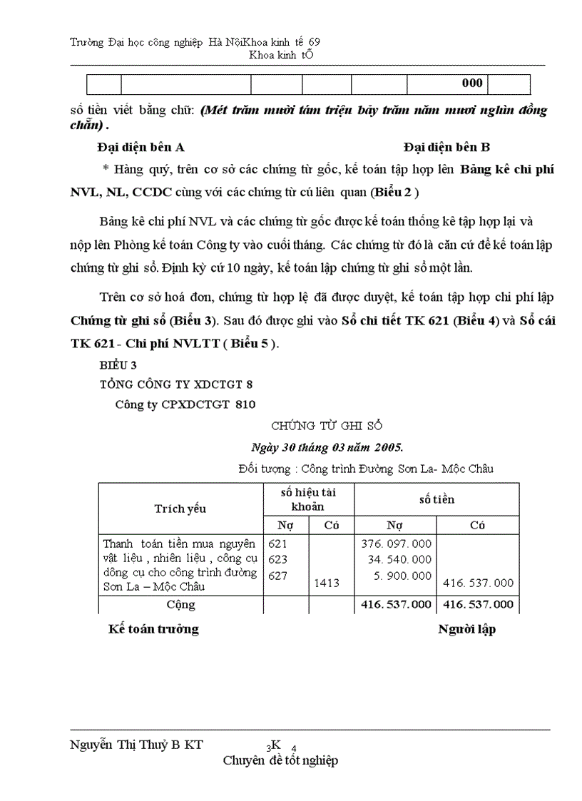 image for page Hoàn thiện công tác hạch toán chi phí sản xuất và tính giá thành sản phẩm xây lắp tại công ty cổ phần xây dựng CTGT 810