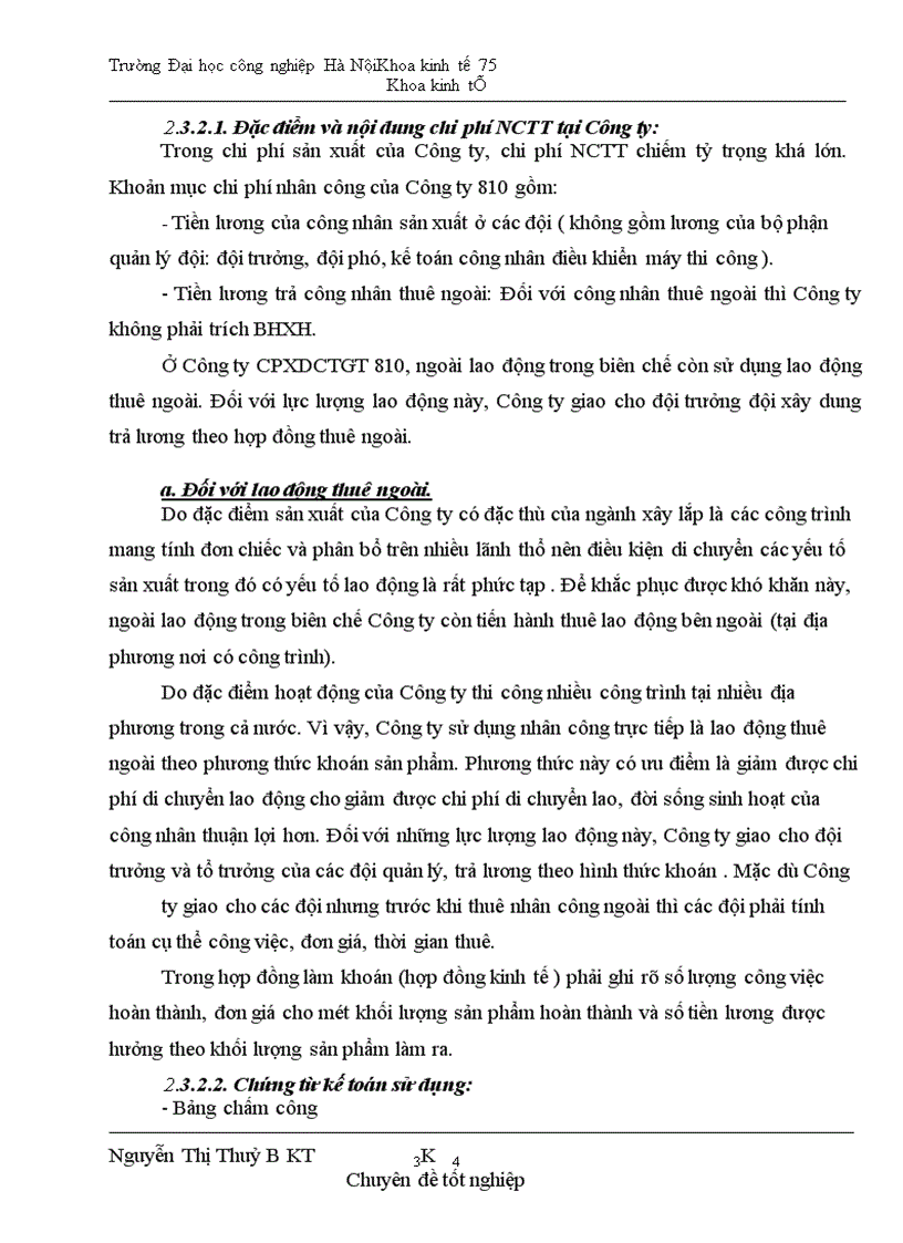 image for page Hoàn thiện công tác hạch toán chi phí sản xuất và tính giá thành sản phẩm xây lắp tại công ty cổ phần xây dựng CTGT 810