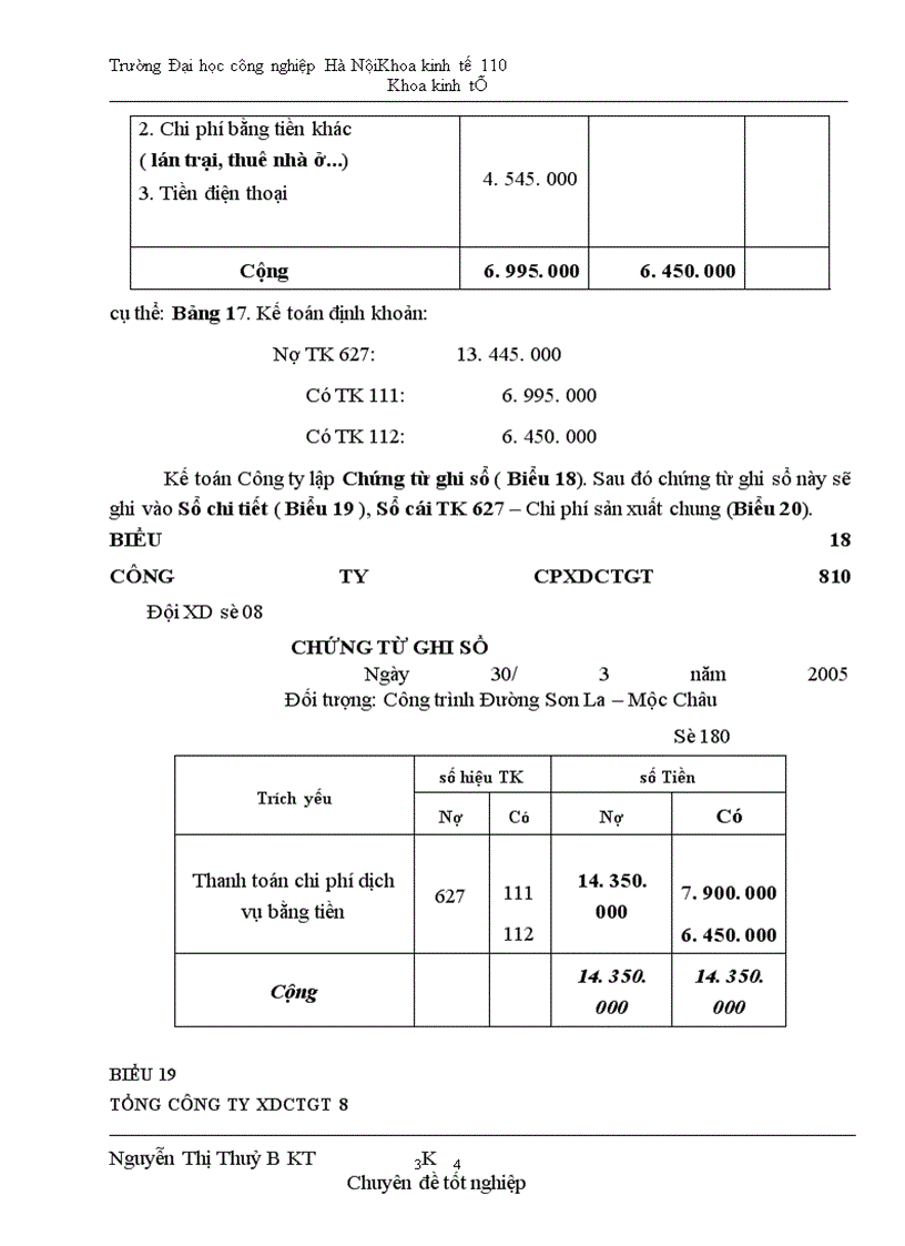 image for page Hoàn thiện công tác hạch toán chi phí sản xuất và tính giá thành sản phẩm xây lắp tại công ty cổ phần xây dựng CTGT 810