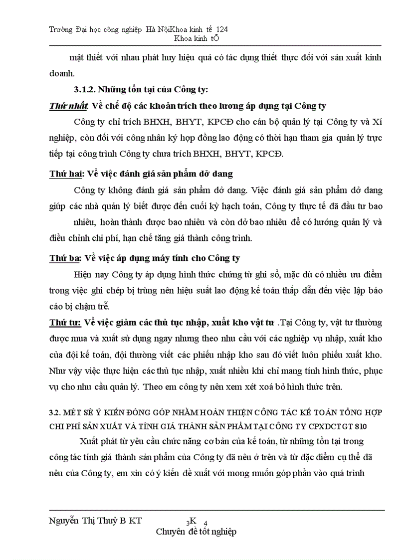 image for page Hoàn thiện công tác hạch toán chi phí sản xuất và tính giá thành sản phẩm xây lắp tại công ty cổ phần xây dựng CTGT 810