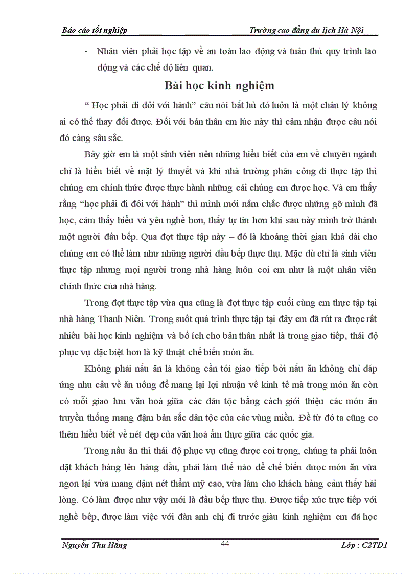 image for page Tốt nghiệp Trường cao đẳng du lịch Hà Nội