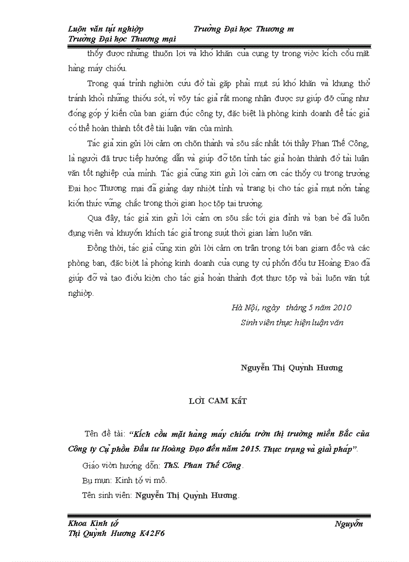image for page Nghiên cứu và đánh giá thực trạng cầu về mặt hàng máy chiếu đa năng Optoma của công ty cổ phần đầu tư Hoàng Đạo trên thị trường miền Bắc giai đoạn 2001-2009.