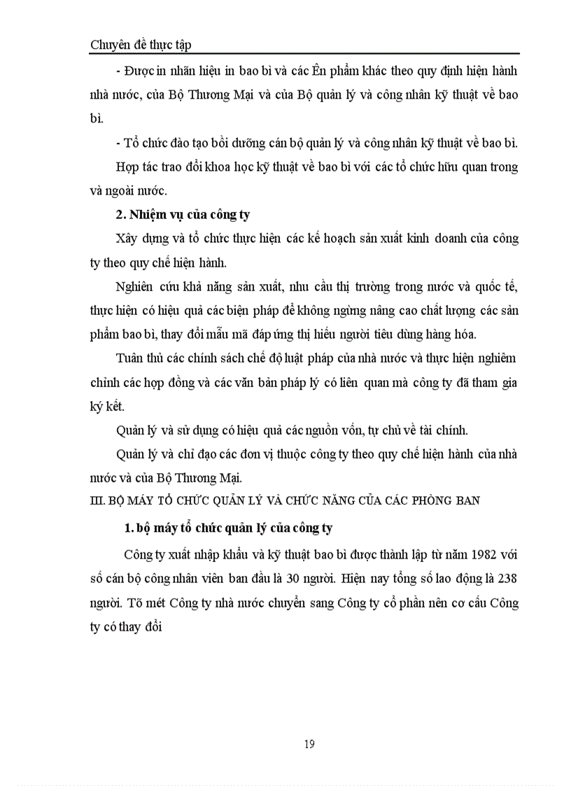 image for page Một số biện pháp đẩy mạnh hoạt động nhập khẩu của Công ty xuất nhập khẩu và kỹ thuật bao bì - Packexport