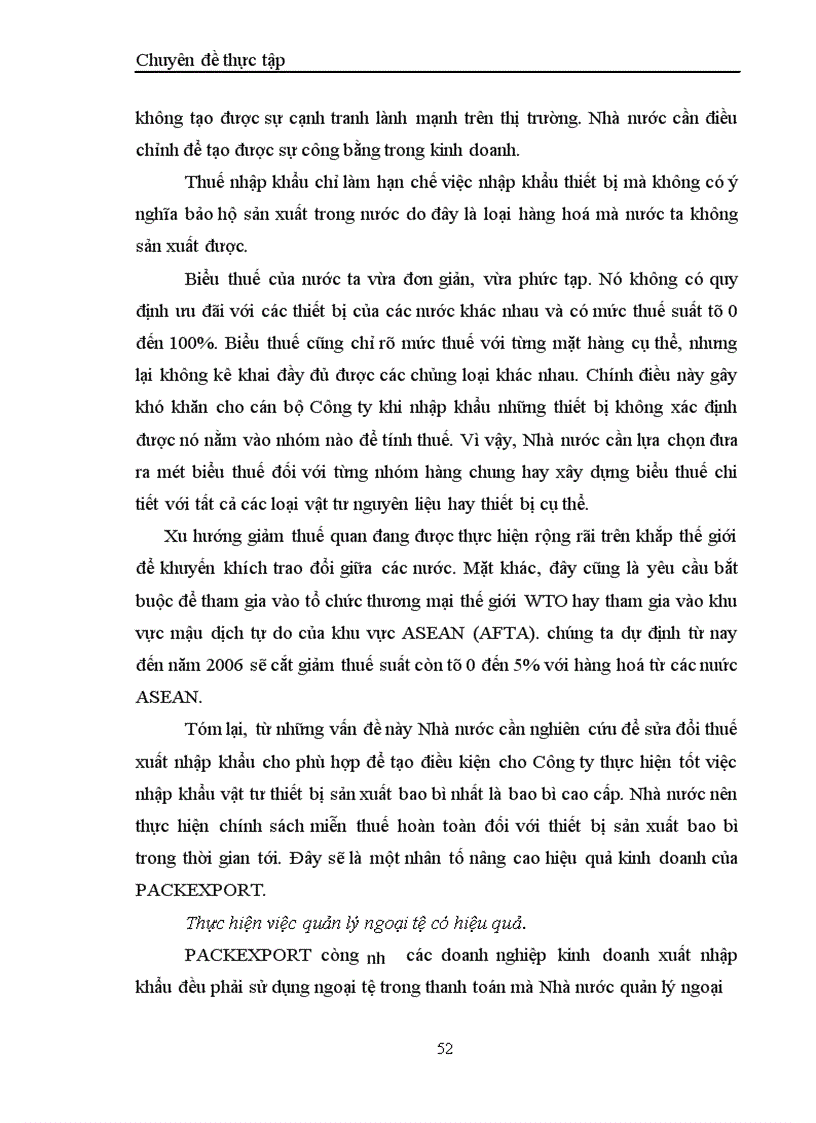 image for page Một số biện pháp đẩy mạnh hoạt động nhập khẩu của Công ty xuất nhập khẩu và kỹ thuật bao bì - Packexport