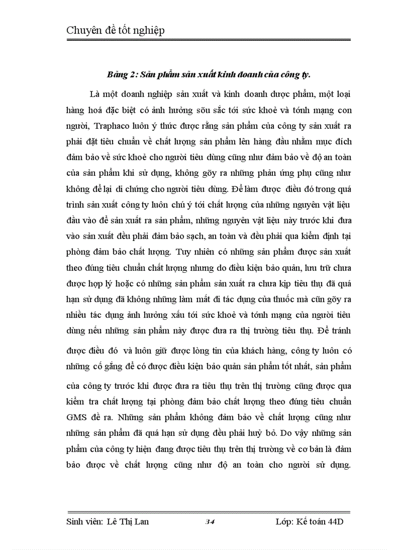 image for page Kế toán tiêu thụ thành phẩm và xác định kết quả tiêu thụ thành phẩm tại Công ty cổ phần Traphaco