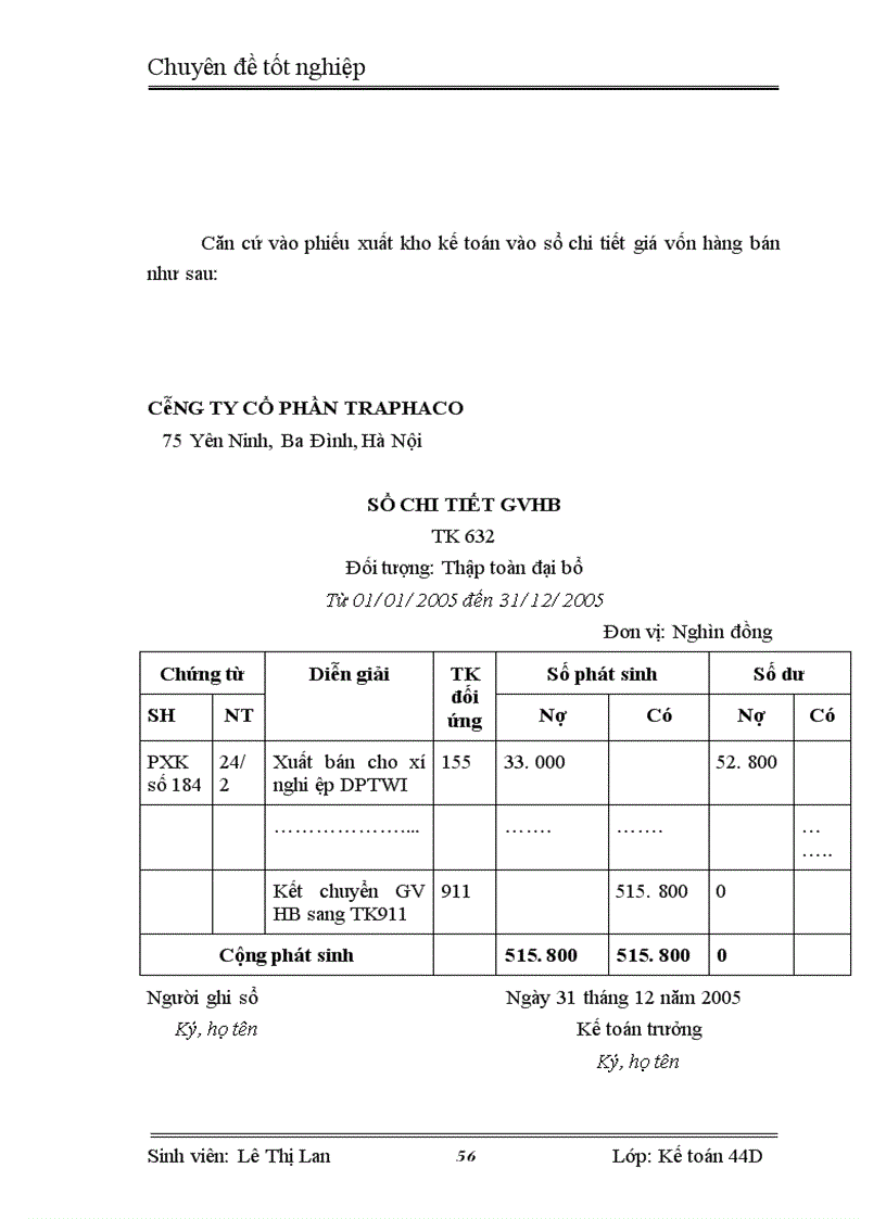 image for page Kế toán tiêu thụ thành phẩm và xác định kết quả tiêu thụ thành phẩm tại Công ty cổ phần Traphaco
