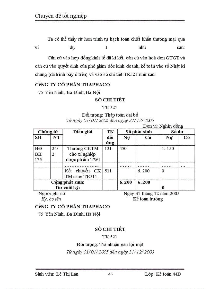 image for page Kế toán tiêu thụ thành phẩm và xác định kết quả tiêu thụ thành phẩm tại Công ty cổ phần Traphaco