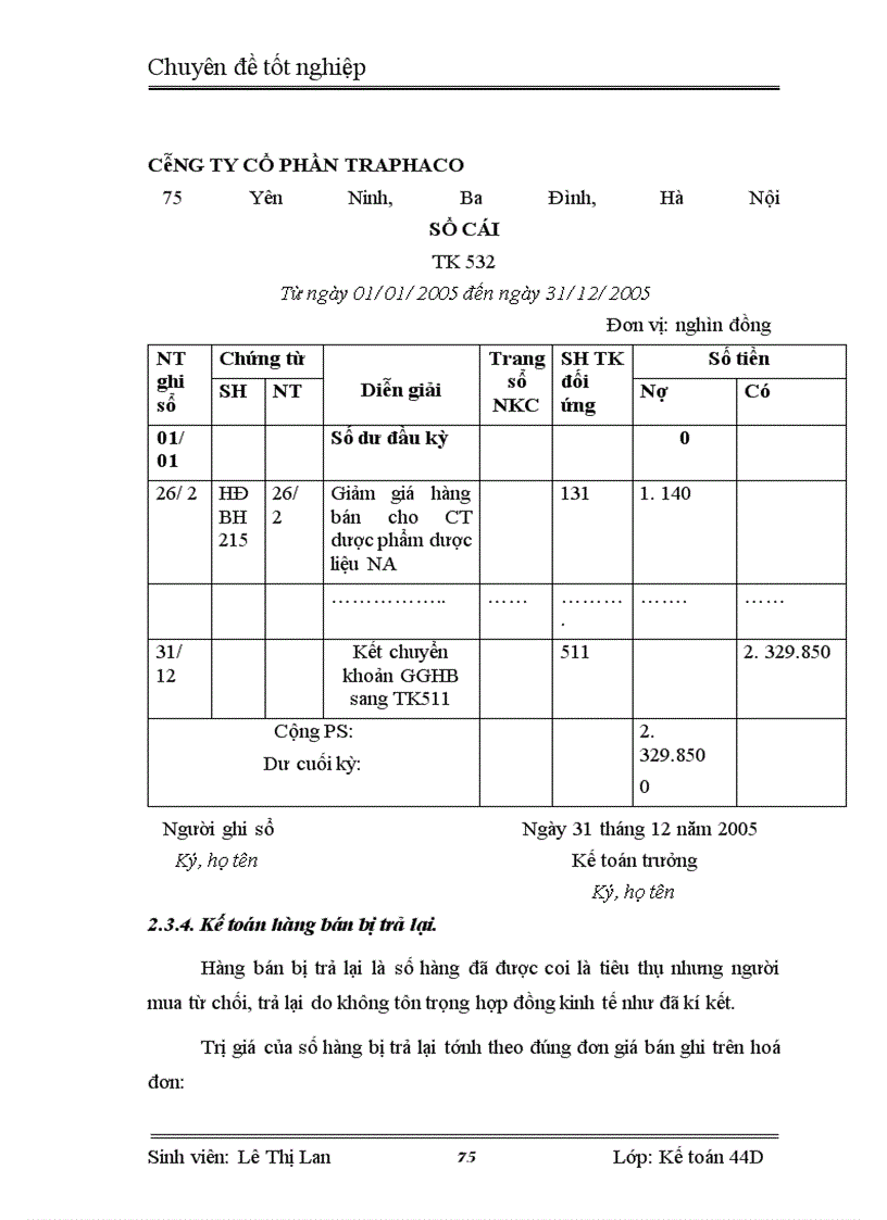 image for page Kế toán tiêu thụ thành phẩm và xác định kết quả tiêu thụ thành phẩm tại Công ty cổ phần Traphaco