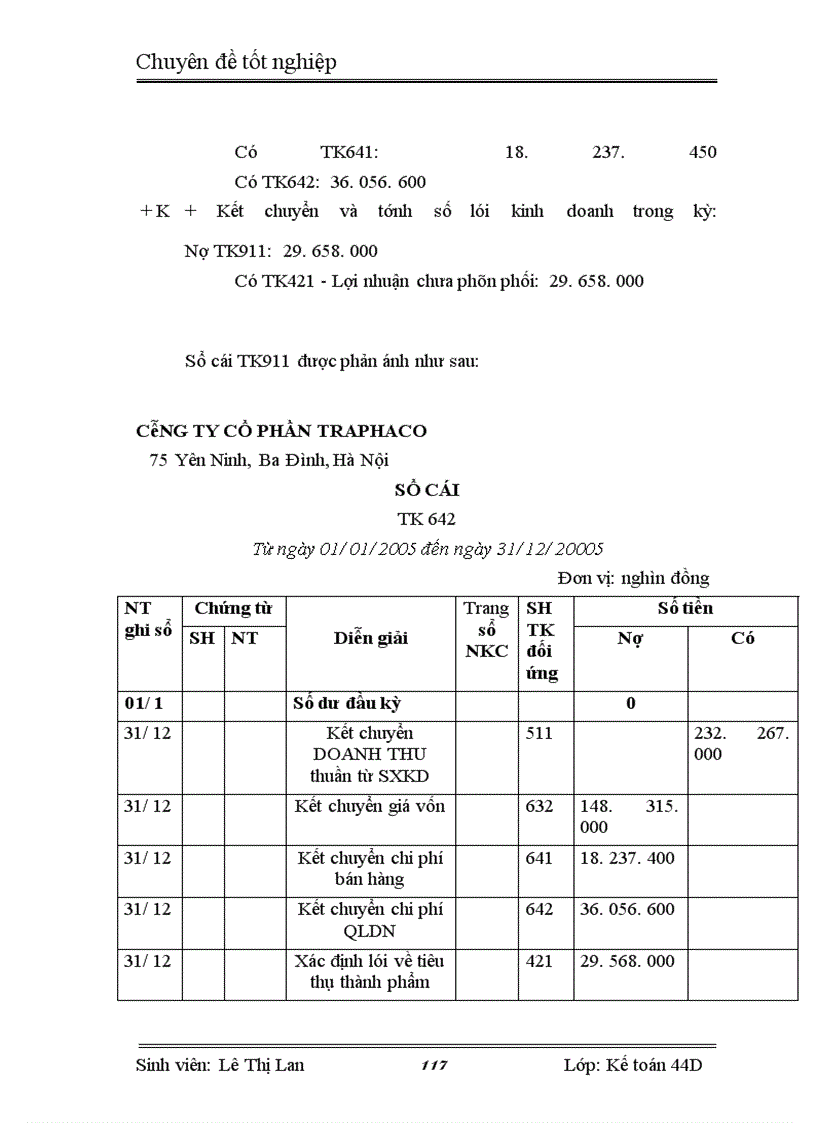 image for page Kế toán tiêu thụ thành phẩm và xác định kết quả tiêu thụ thành phẩm tại Công ty cổ phần Traphaco