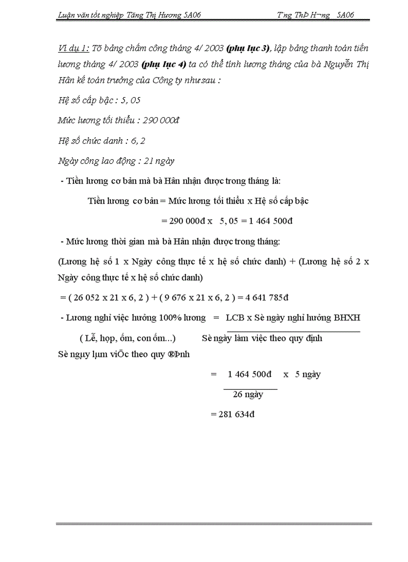 image for page Hoàn thiện công tác kế toán tiền lương và các khoản tính trích theo lương tại Công ty May 20 - BQP