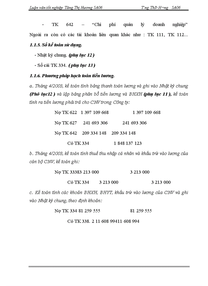 image for page Hoàn thiện công tác kế toán tiền lương và các khoản tính trích theo lương tại Công ty May 20 - BQP