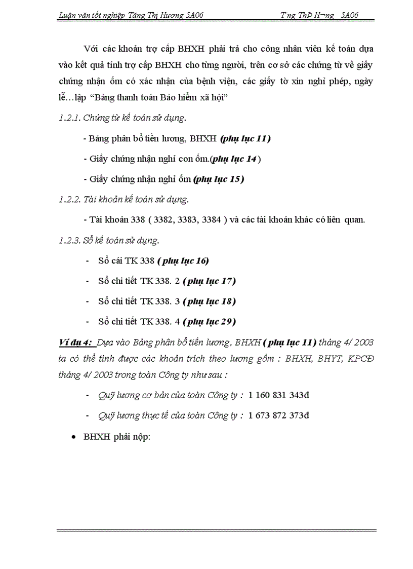 image for page Hoàn thiện công tác kế toán tiền lương và các khoản tính trích theo lương tại Công ty May 20 - BQP