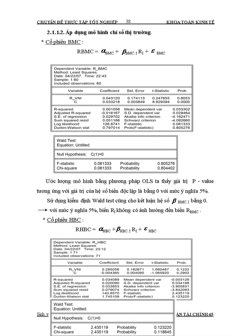 image for page Phân tích động thái giá cổ phiếu và tính thanh khoản của một số cổ phiếu trên thị trường chứng khoán VN