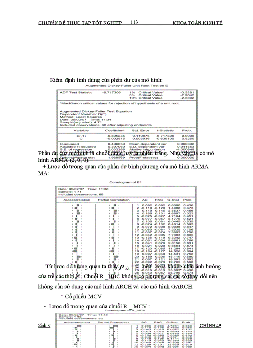 image for page Phân tích động thái giá cổ phiếu và tính thanh khoản của một số cổ phiếu trên thị trường chứng khoán VN