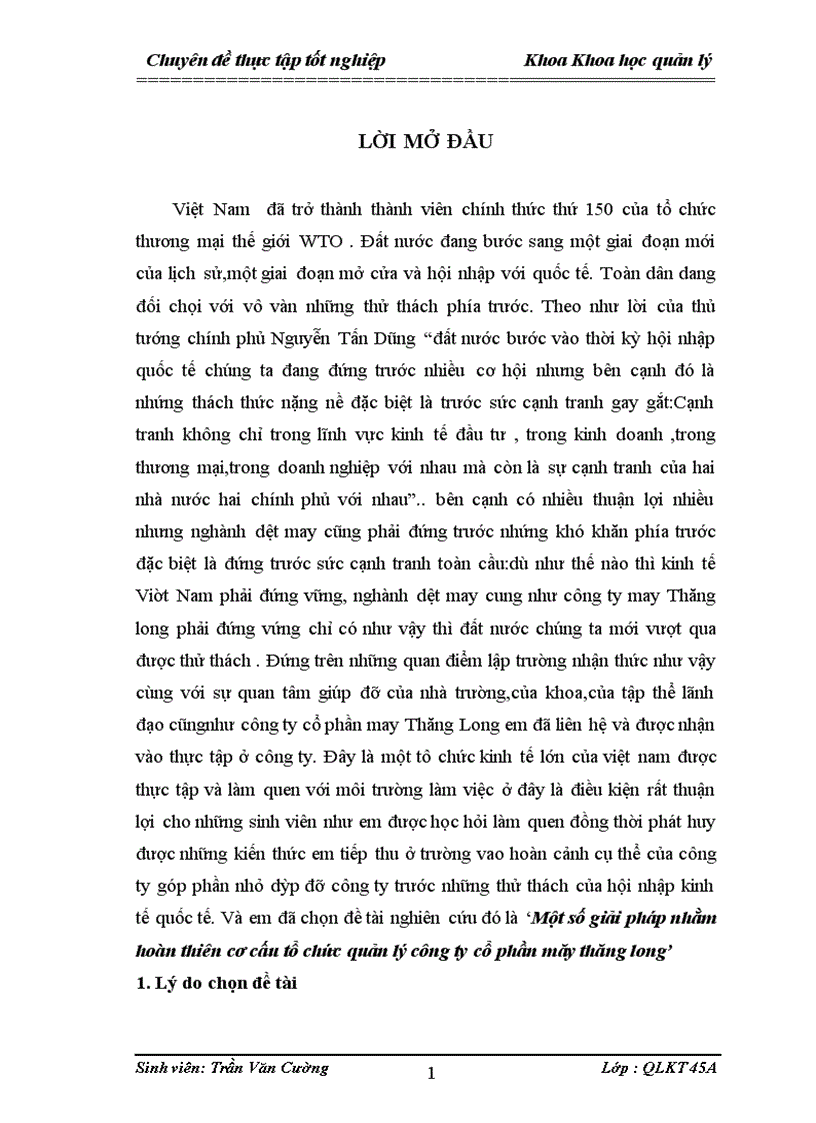 image for page Một số giải pháp nhằm hoàn thiên cơ cấu tổ chức quản lý công ty cổ phần măy thăng long