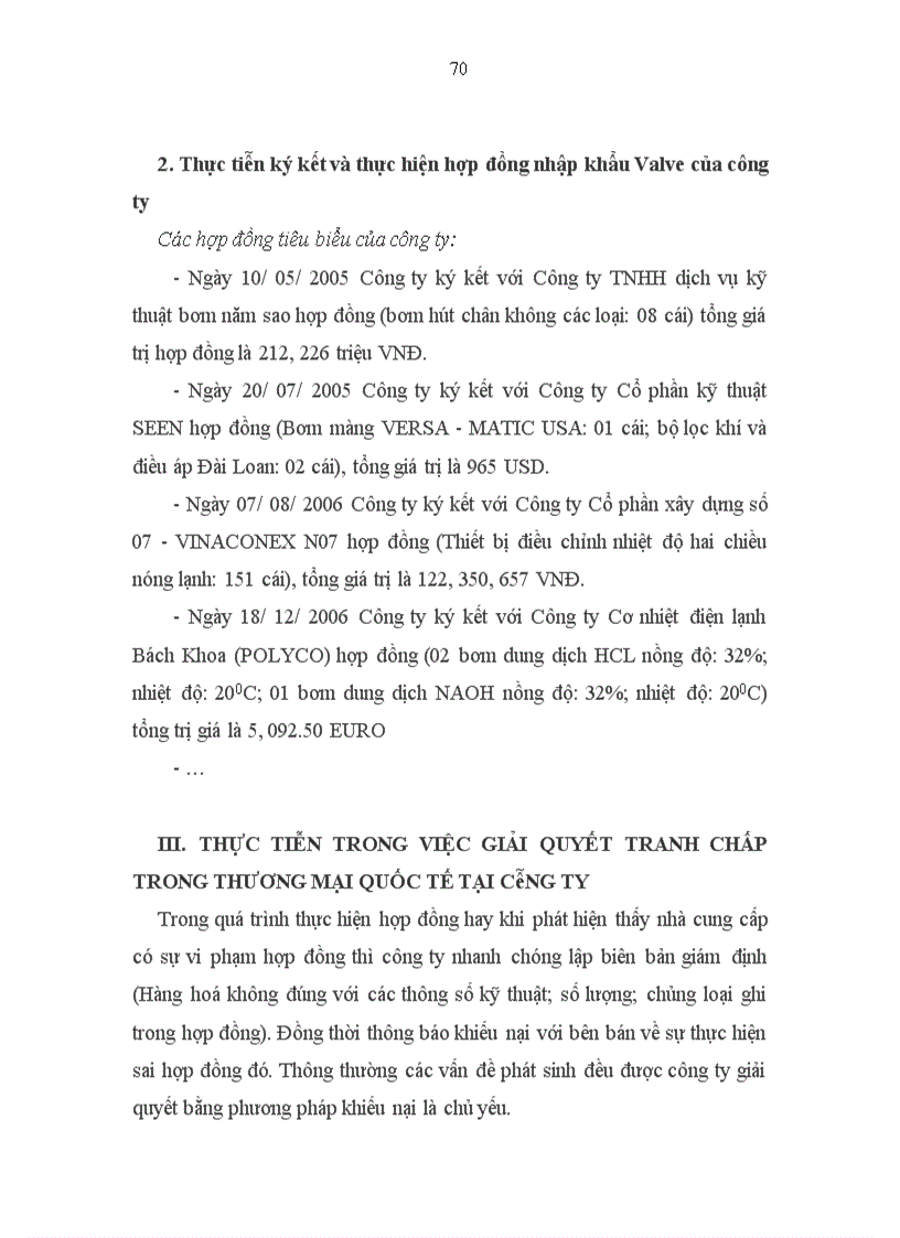image for page Thực tiễn ký kết và thực hiện hợp đồng nhập khẩu VALVE tại công ty cổ phần thiết bị công nghiệp và xây dựng Hà Nội