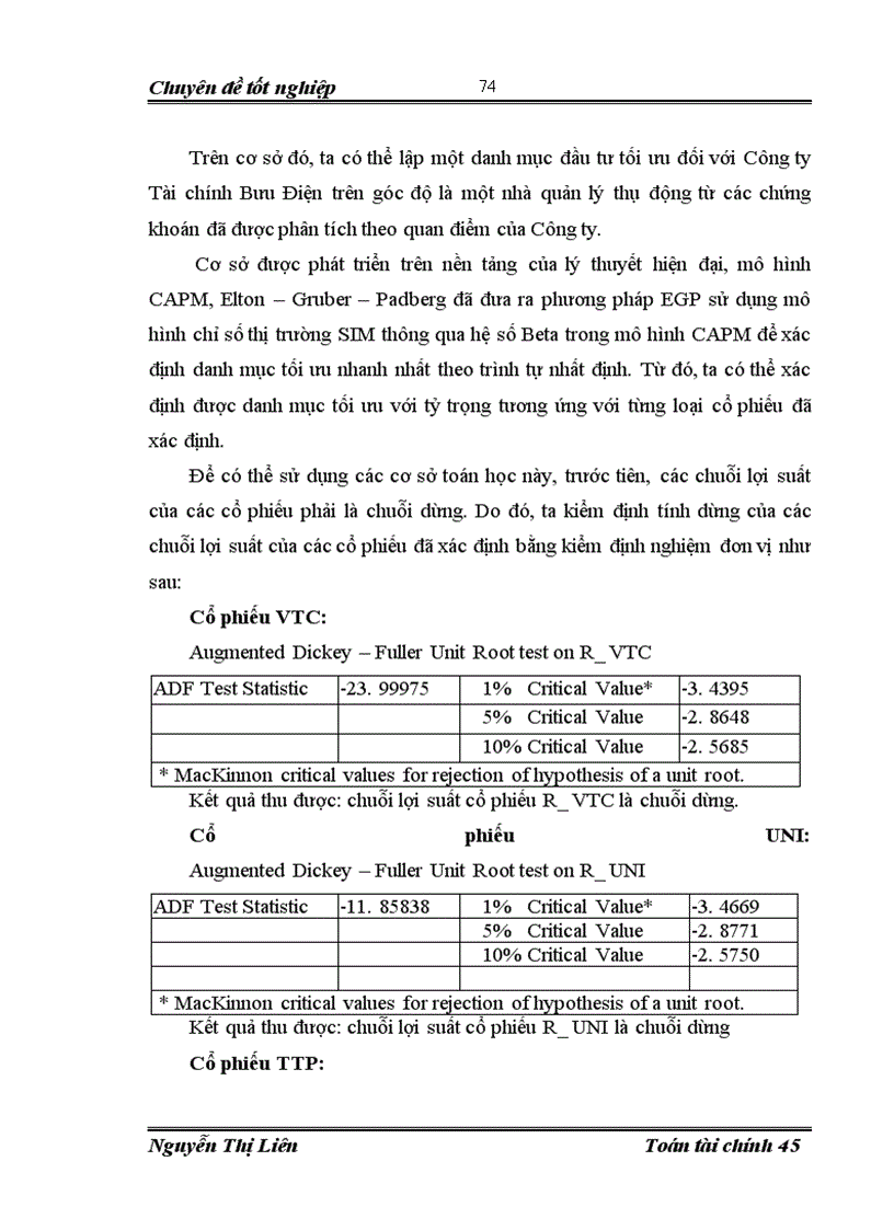 image for page Xác định danh mục đầu tư tại Công ty tài chính Bưu điện