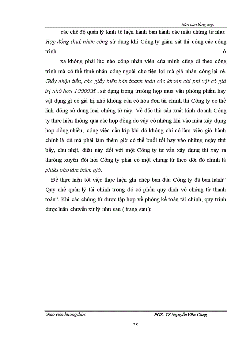 image for page Báo cáo thực tập tại Công ty Tư vấn Xây dựng Công nghiệp và Đô thị Việt Nam