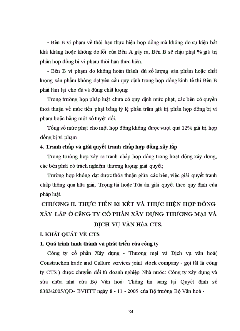 image for page Pháp luật về hợp đồng xây lắp và thực tiễn áp dụng tại công ty cổ phần xây dựng thương mại và dịch vụ văn hóa