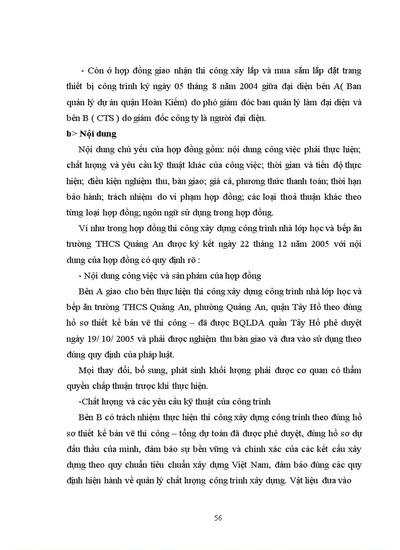 image for page Pháp luật về hợp đồng xây lắp và thực tiễn áp dụng tại công ty cổ phần xây dựng thương mại và dịch vụ văn hóa